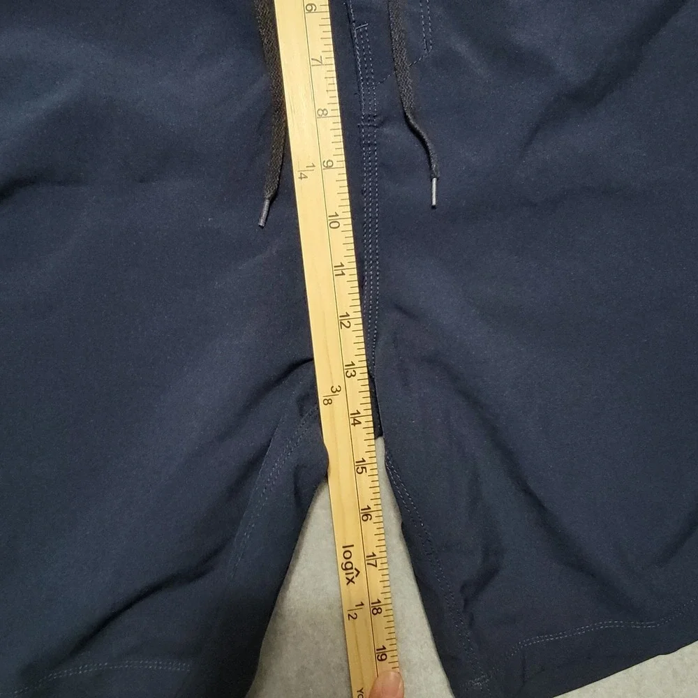 Hurley Navy Blue Board Shorts Drawstring Size 36